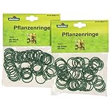 pflanzringe kaufen baywa Mehrfach zu verwenden Dehner Pflanzenringe, Ø 24 mm, 2 x 40 Stück (80 Stück), Grünen