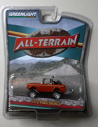 Greenlight 35010B 1972 Ford Bronco Custom Copper Metallic All Terrain Series 1 1/64 Diecast Model Car
