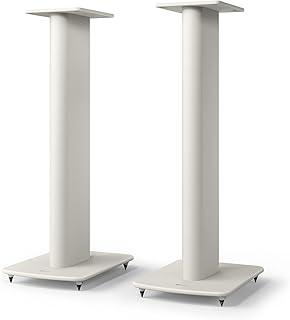 KEF S2 Floor Stand - Suitable for LS50 Wireless and LS50 Meta Speakers (White)