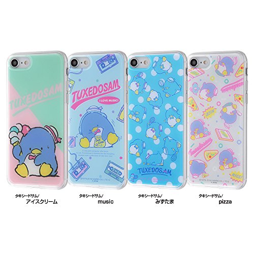イングレム Sanrio Ij-Srp7Tp/Tx003 Iphone Se (2Nd Generation)/Iphone 8/Iphone 7 Hybrid Case Cover, Shockproof, Shock Absorption, Tpu Case + Back Panel, Changeable, Lightweight, Tuxedo Sum/Mizutama #TOP1