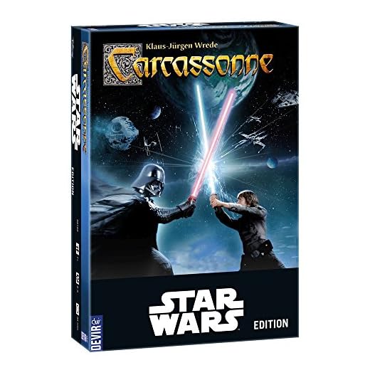 Devir - Carcassonne, versión Star Wars - juego de mesa (Devir BGCARCASW)