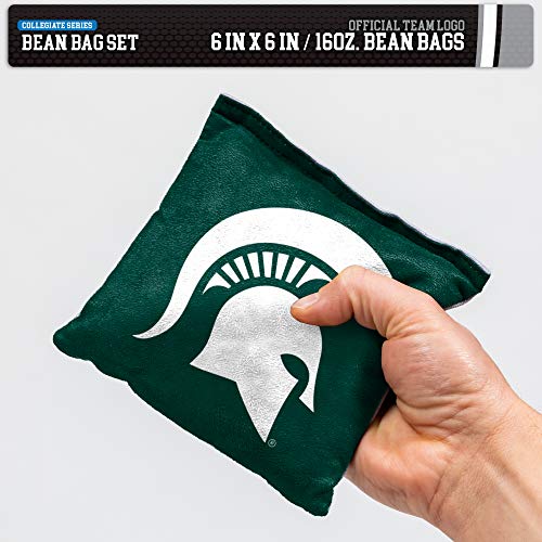 Image of NCAA College Dual Sided Bean Bags by Wild Sports, 8 Count, Premium Toss Bags for Cornhole Set - Great for Tailgates, Outdoors, Backyard