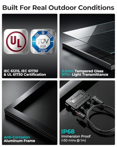 200 Watt TÜV Certification N-Type Solar Panel, 25.8% Efficiency - Image 5