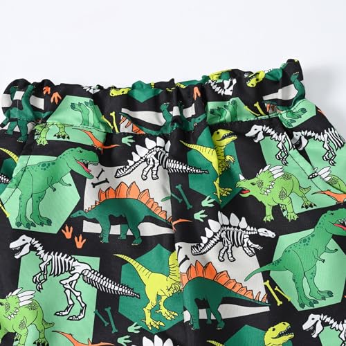 Kids Girls Boys Baggy Swim Trunks Unisex Breathable Elastic Waist Printed Swimwear Comfy Vacation Beach Short Pants2