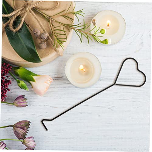Gancho para Mechas de Velas con Diseño de Corazón 4 Piezas miniatura 3