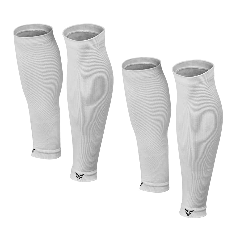 FLITE SPORTSSoccer Sleeves Worn Over Grip Socks, Light Compression Leg Sleeves, Football Sleeves for Men and Women