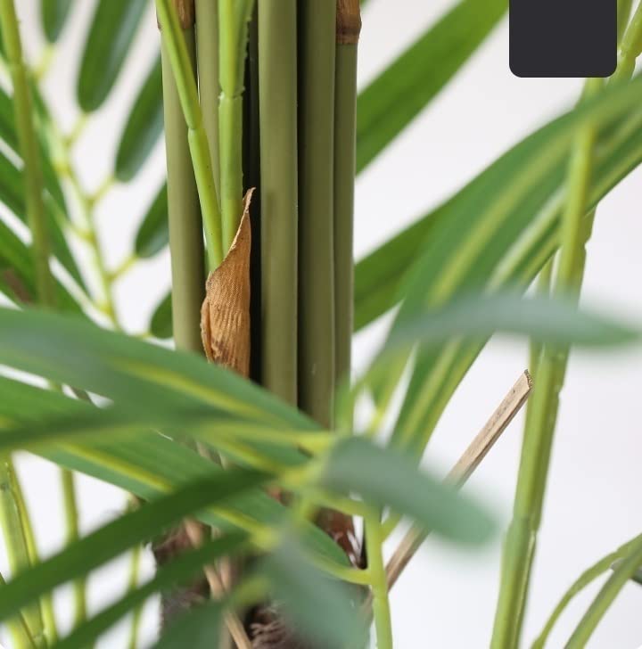 Amazon.de: MEIZHITU Zimmerpflanzen Gro Geflschter Baum Im Kunststoff- Kindergarten-Topf, Knstliche Pflanzen, Knstliche Pflanze Fr Bro,  Wohnzimmer, Heimdekoration Kunstpflanzen Aussenbereich(158cm)