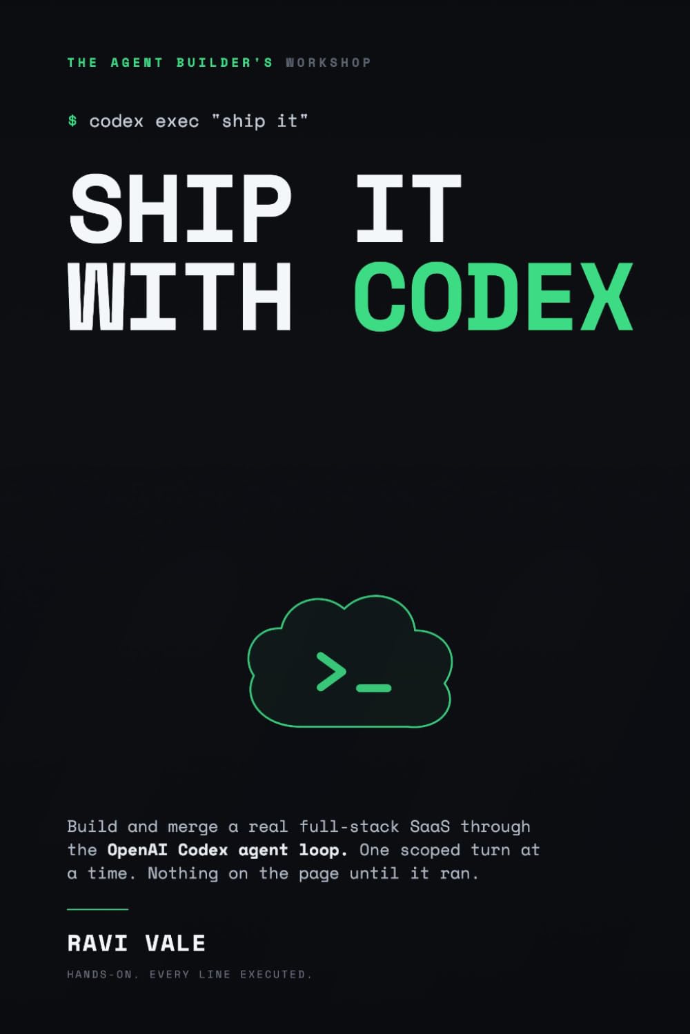 Ship It With Codex: Build and Merge a Real Full-Stack SaaS Through OpenAI Codex Agent Loop