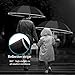 UVANTI Umbrella Windproof Travel Umbrellas - 10 Ribs Wind Resistant Compact Light Small Mini Upside Down Inverted Folding Reverse Strong Portable - Car Backpack Purse Umbrellas for Rain - Men Women