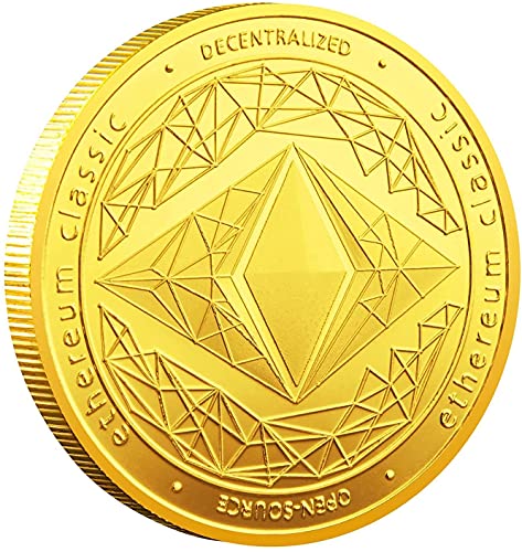 Pièce Ethereum édition 2022 Pièces cryptées Pièce préférée de Crypto-Monnaie Blockchain ETH Jetons commémoratifs physiques Chase Coin - 2 pièces Cover