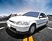 Front Bumper Lip Compatible with 1996-1998 Honda Civic, EK 2Dr 3Dr 4Dr CTR Style Urethane PU Unpainted Black Front Spoiler Valance Chin Diffuser Bodykit by IKON MOTORSPORTS, 1997