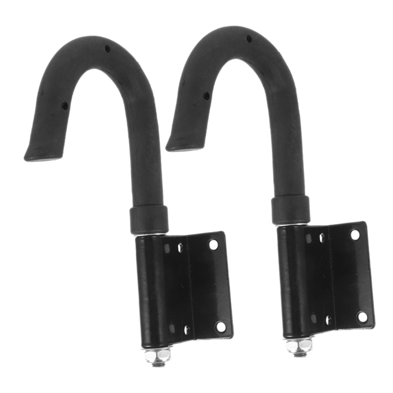 STOBOK 2Pcs Heavy Duty Ladder Hooks for Roof Extension Ladders with Anti-Fall Safety Design Metal Stabiliser for Attic Stairs and Outdoor Use