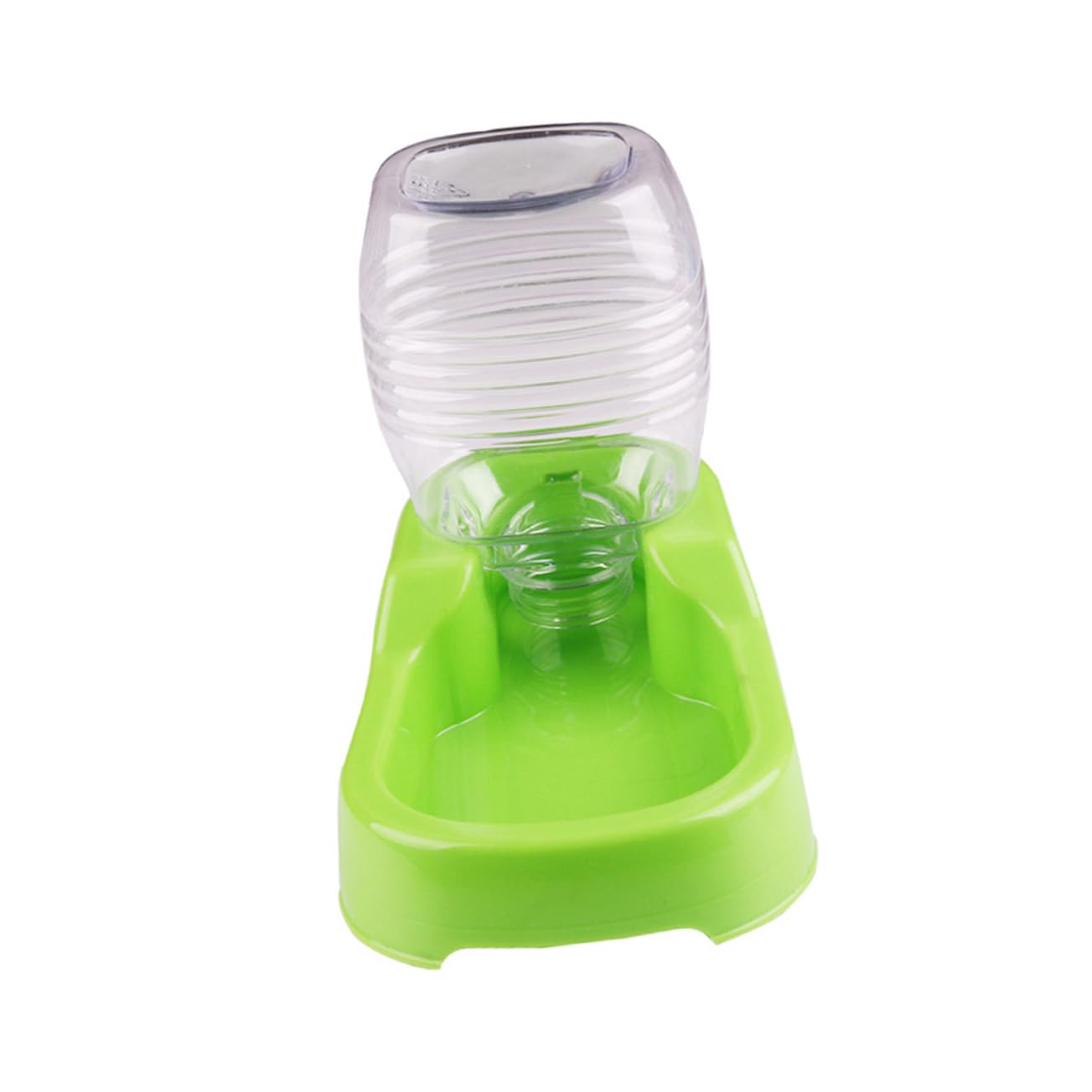 Sosoport 3pezzi Ciotola Per Animali Domestici Abbeveratoio Verde Design Unico e Antiscivolo Distributore Automatico Per Cani e Cuccioli Pratico e Sicuro Per Casa e Negozio Di Animali