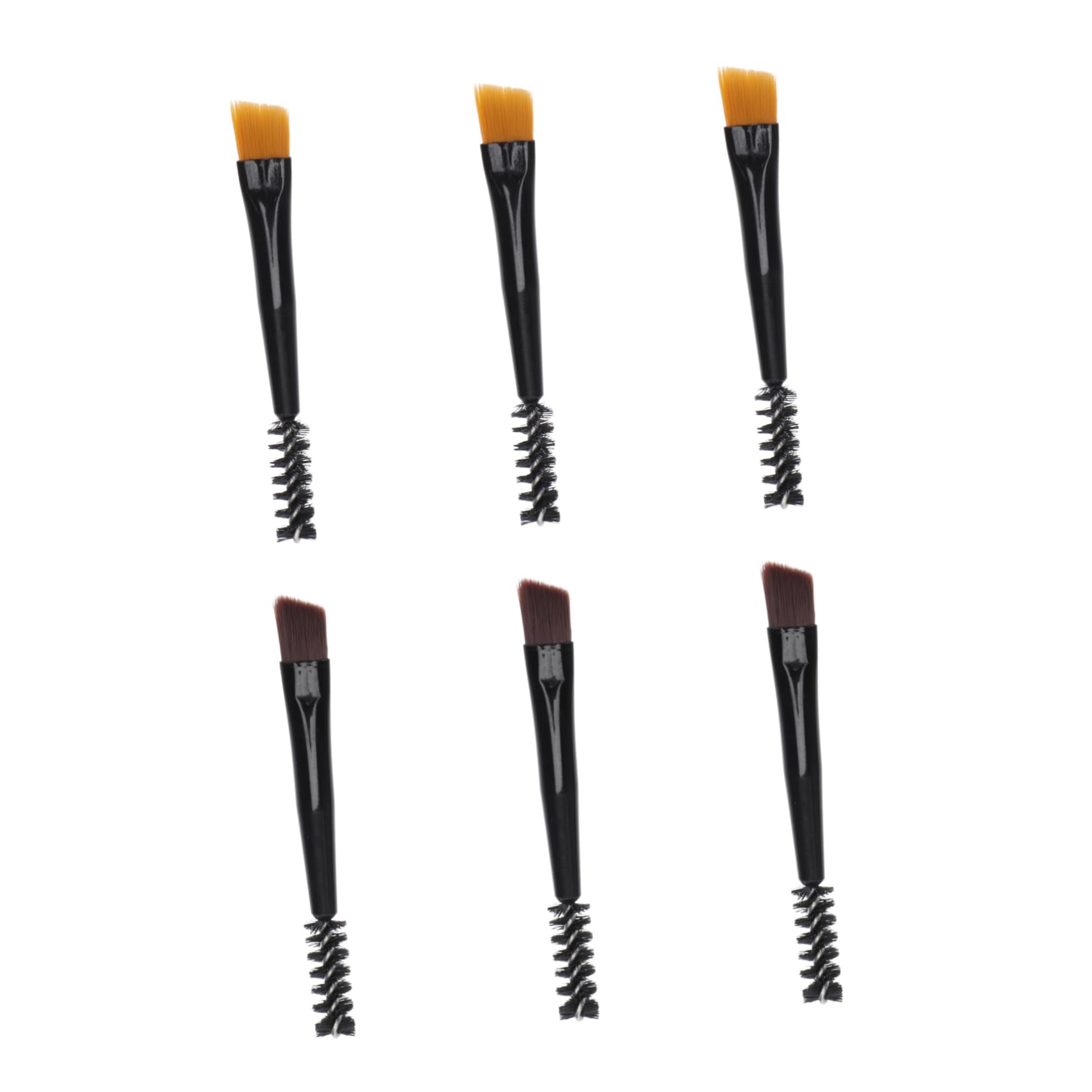 Healeved Mini Eyebrow Brush Pcs Set Brow Shaping Tool Easy to Use for Friends Family Short Handle Comb