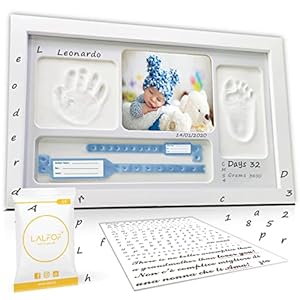 Lalfof Baby frame whit name and date
