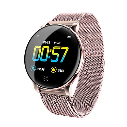 GOKOO Smart Watch for Men Women with Activity Fitness Tracker Waterproof Smartwatch with Heart Rate Blood Pressure Sleep Monitor Pedometer Remote Camera Music Control Calorie Step Full Touch Screen