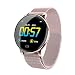 GOKOO Smart Watch for Men Women with Activity Fitness Tracker Waterproof Smartwatch with Heart Rate Blood Pressure Sleep Monitor Pedometer Remote Camera Music Control Calorie Step Full Touch Screen