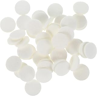 VICASKY 50 Peças Perfume De Carro Pano De Algodão Sublimação Natural Óleos Essenciais Naturais Difusor De Óleo Essencial Sublimação Ambientador Espaços Em Branco Carro Perfumado Pendurado