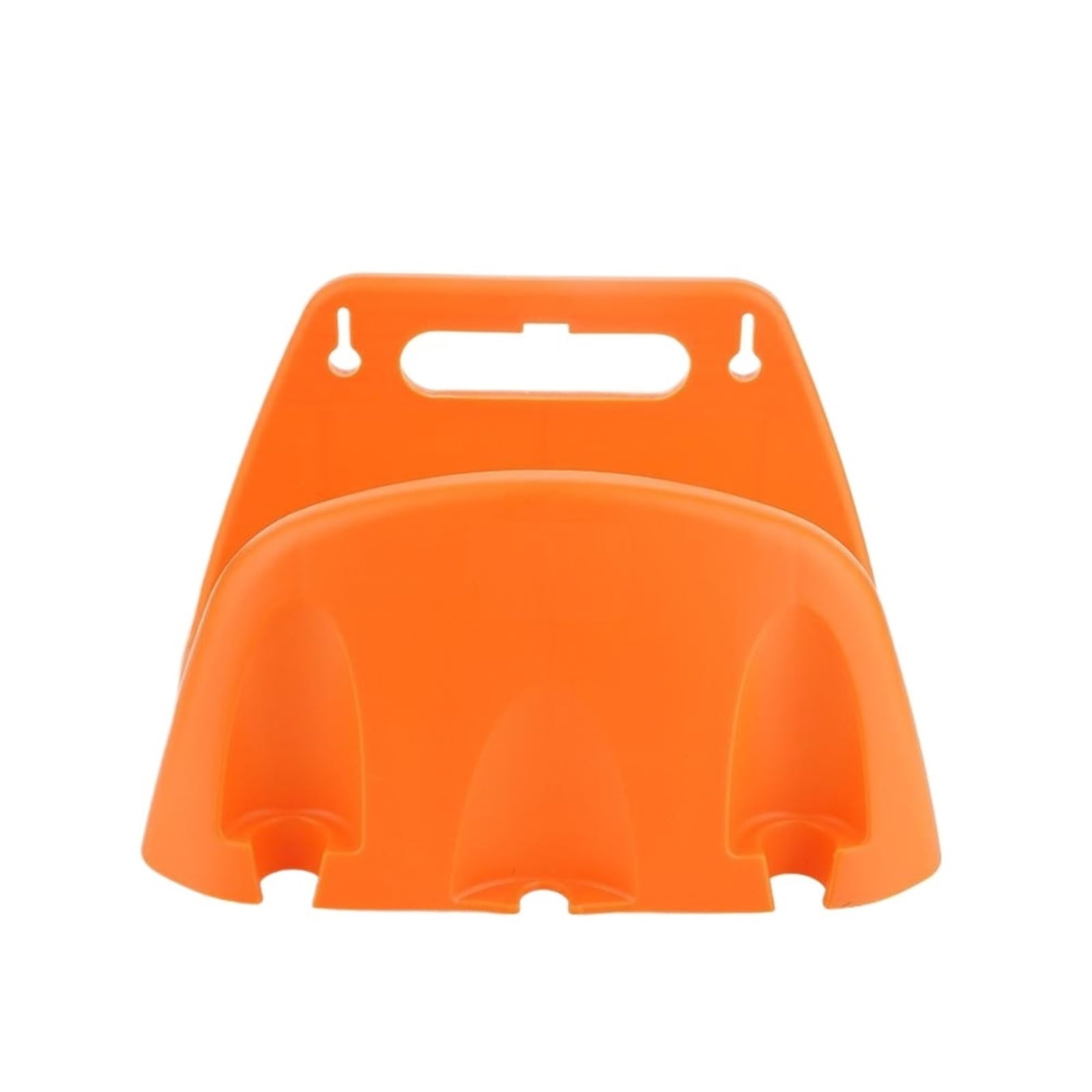Fbanulpex Orange Expanding Garden Hose Holder, Wall Mounted Garden Irrigation Hose Hanger Plastic Rack Multicolor(Orange)