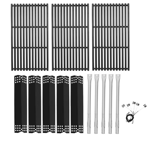Image of Replacement Parts Kit for Nexgrill Evolution Infrared Plus 5-Burner 720-0882A 720-0882AE 730-0882 730-0882AE, Heat Shield and Burner Kit for Nexgrill Replacement Parts 5 Burner