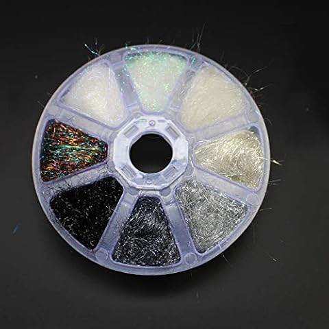 Tigofly 12-Colour Ice Dubbing Box for Fly Tying Cover