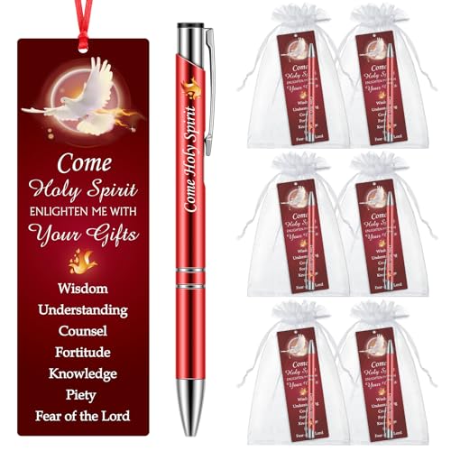 Dispowreath 24 Pcs Confirmation Gifts Come Holy Spirit Pen and