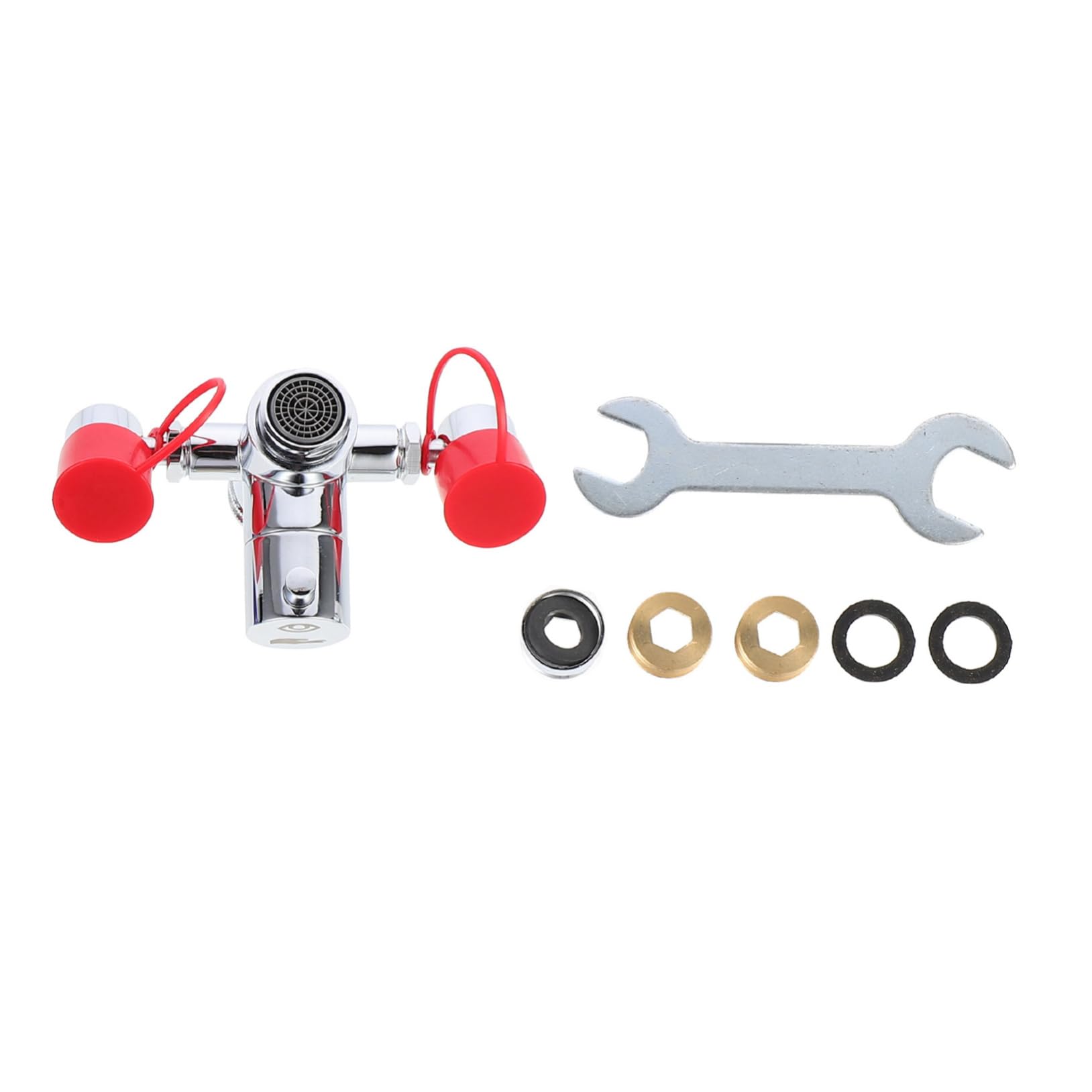 Bain oculaire double sortie Alipis, rotation 360° pour installation facile - 8