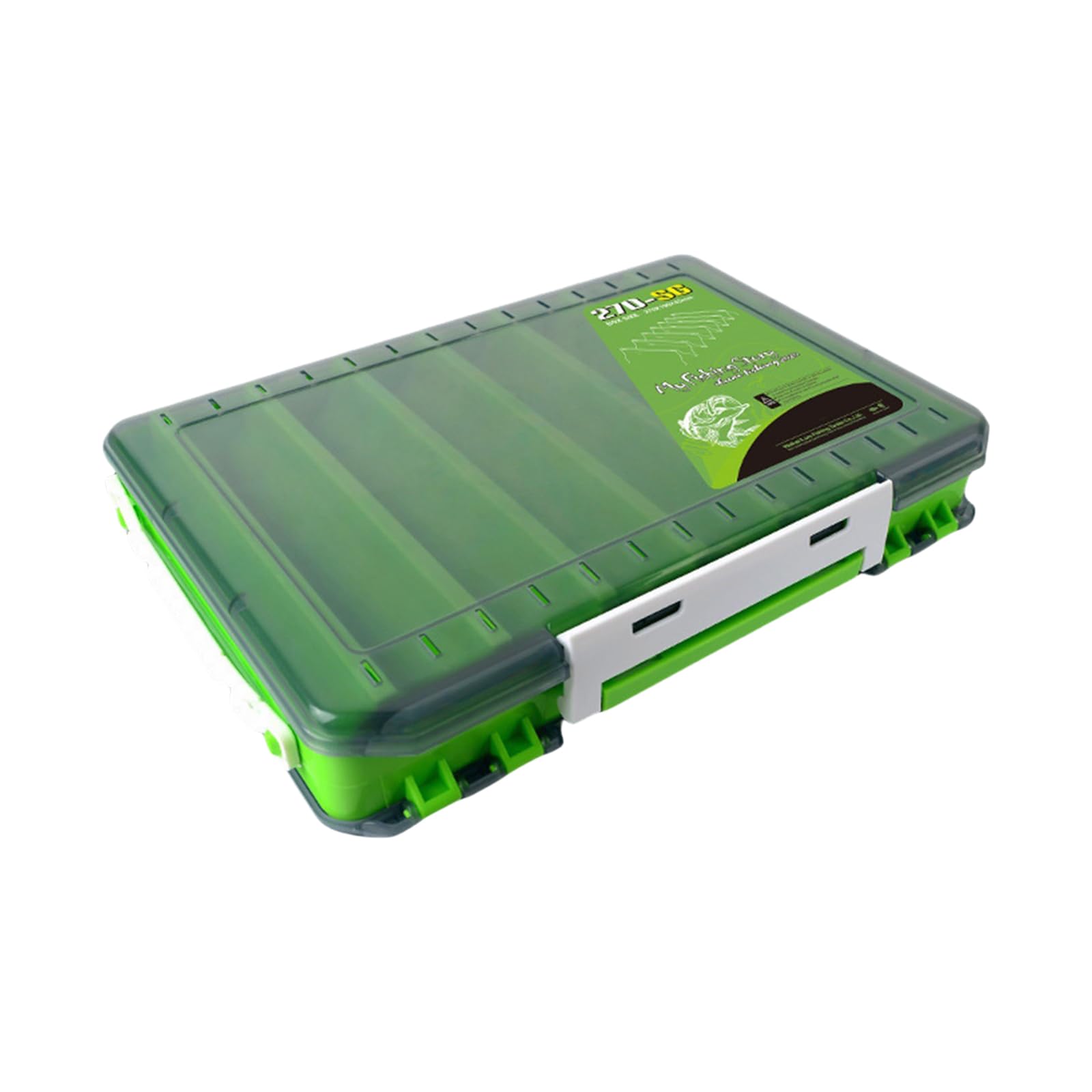 NPYQ Clear Terminals Fishing Tackle Box Waterproof Hook Storage Lures Baits Hook Case Tackle Organizers Organizers