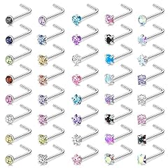 20G Colorful C-L Shape- 40 Pcs