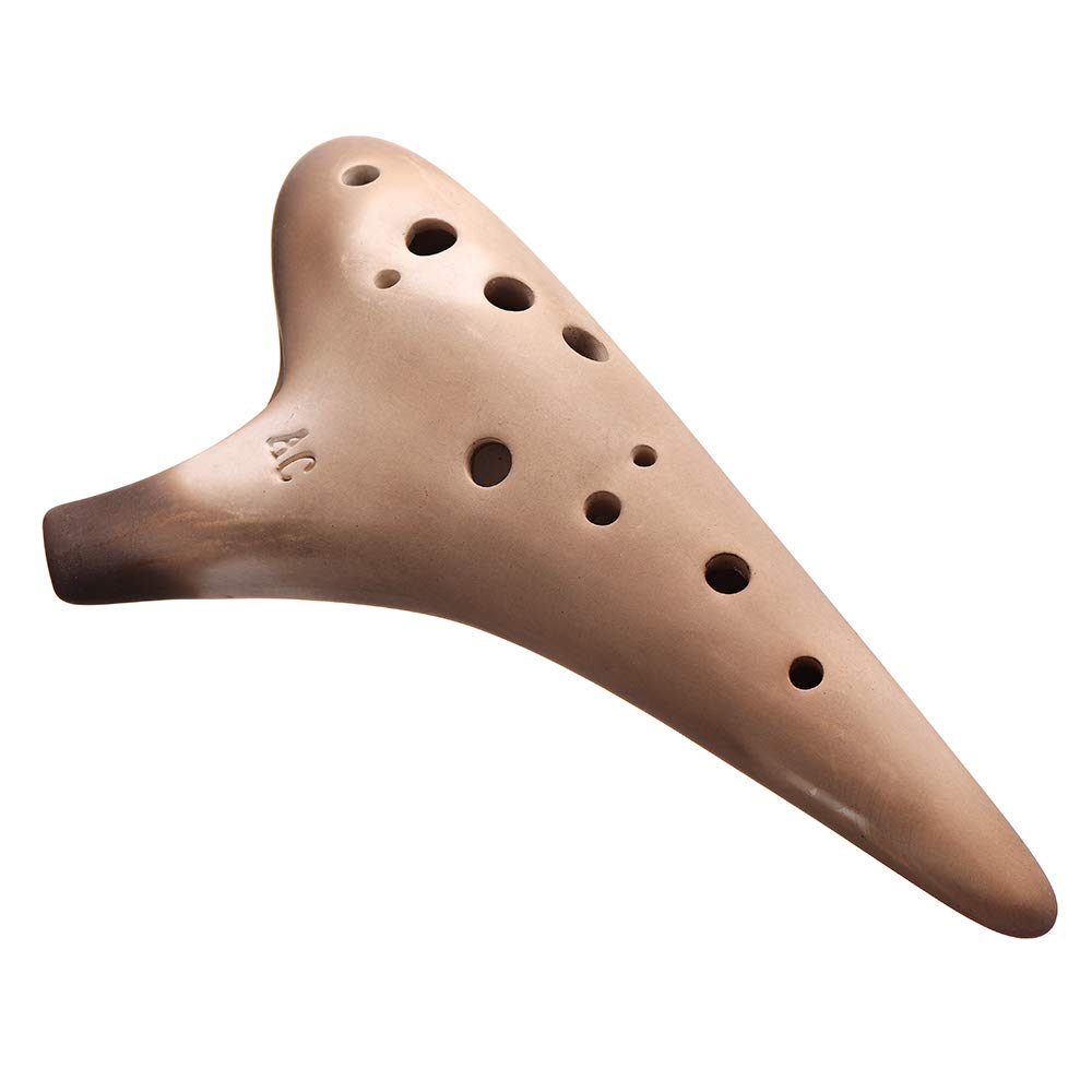 VIDOO 12 Loch Alto C Schlüssel Geräuchert Ocarina Mit Lanyard Für Anfänger
