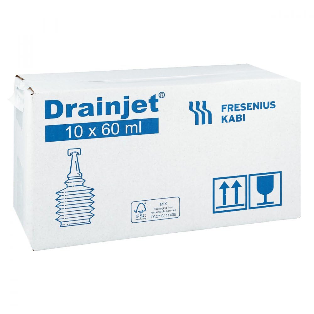 Freka Drainjet Kochsalzlösung 0,9% ISO 10x60ml, 10 St. Beutel