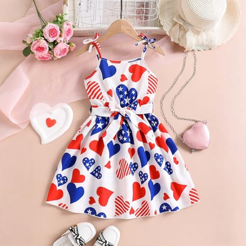 Casual Cami Dress for Girl, Adjustable Short Skirt Sleeveless 8-12 Dresses for Teens School3