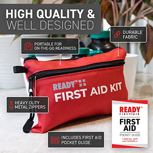 Ready First Aid - First Aid Kits for Camping, Hiking, Backpacking, Travel, Vehicle, Outdoors - Essential Emergency Preparedness Safety Kit image 8