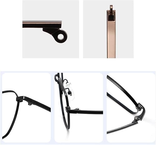 Miniatura 10 de 1 par de lentes de plástico de metal de repuesto para lentes de repuesto para patillas piernas tornillos arandelas de tornillo y destornillador 3 en