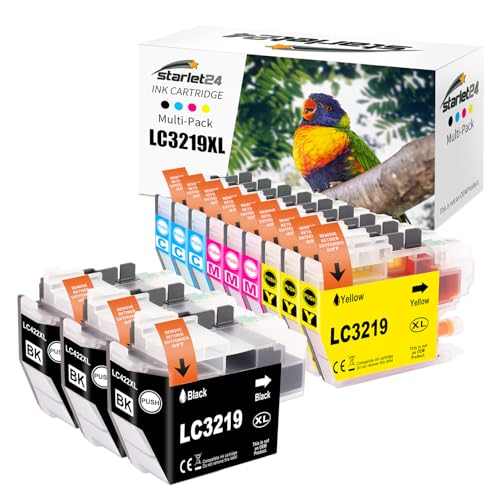 Cartouches LC3219XL Brother MFC-J5335DW MFC-J6930DW Encre Imprimante Multi-Pack 12