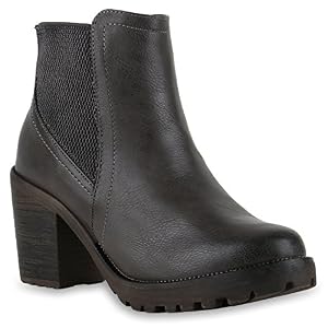 stiefelparadies Stylische Damen Boots Stiefeletten Chelsea Boots Knöchelhohe Stiefel Zipper Leder-Optik Booties Schuhe 128187 Grau Brito 40 Flandell stiefelparadies Stylische Damen Boots Stiefeletten Chelsea Boots Knöchelhohe Stiefel Zipper Leder-Optik Booties Schuhe 128187 Grau Brito 40 Flandell