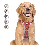 Front Clip Dog Harness, Atopark No Pull Reflective Dog Walking Harness, Dog Vest Harness with Sturdy...