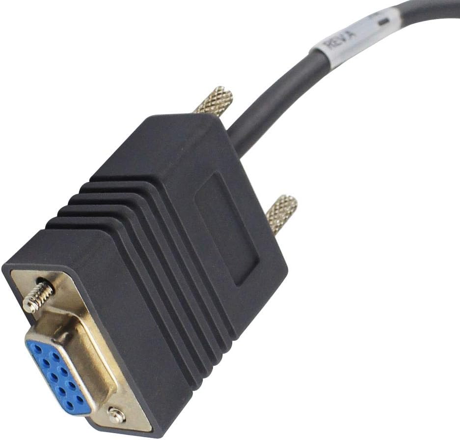 PARTSHE 5-Pack CBA-R01-S07PAR RS232 Serial Cable for Motorola Symbol LS2208 DS4278 6FT Straight RJ48 to DB9