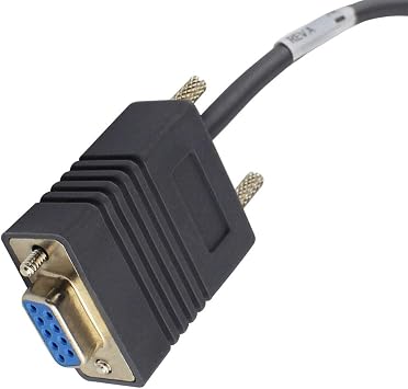 3M RS232 Serial Cable & 5V 1A AC Adapter Power Supply for Motorola Symbol LS2208 LS4278 LS4208 Barcode Scanner