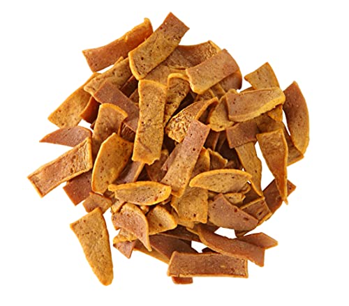 Dehner Premium Hundesnack, Leckerli glutenfrei, Kausnack für Hunde, Lebensmittelqualität, Hähnchenstreifen, 8 x 50 g (400 g)