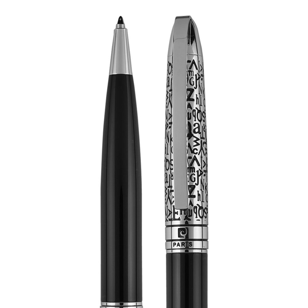 Pierre Cardin® JACQUES Kugelschreiber mit Gravur | Premium Stift Etui | blaue Mine | edel | personalisiertes Geschenk | Namen | graviert | Jahrestag | Geburtstag