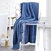 Amazon Brand – Pinzon Heavyweight Luxury Cotton Large Towel Bath Sheet - 70 x 40 Inch, Marine