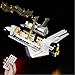 Produktbild ZHLY LED Licht-Set für Lego NASA Spaceshuttle Discovery 10283 Beleuchtung Lichtset Kompatibel Mit Lego 10283 USB und Batterie Betrieben (Lego-Modell Nicht enthalten) (Mit Fernbedienung Ton)
