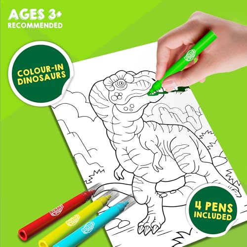 Bladez Toyz Dinosaurs Sticker Activity Set, Creative Fun with Stickers & Colouring - Image 4