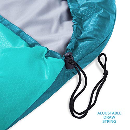 Oaskys Saco de dormir para acampamento – 3 estações de clima quente e frio – verão, primavera, outon