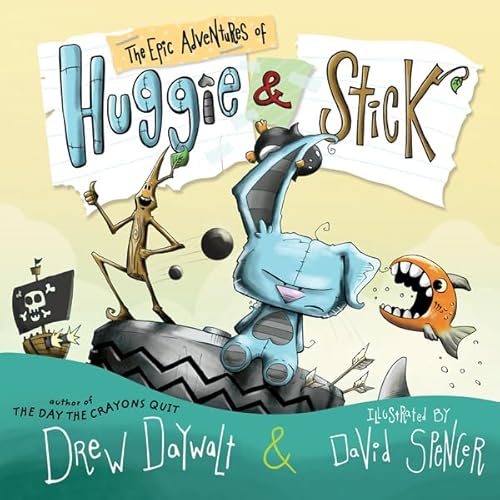 The Epic Adventures of Huggie & Stick Audiolivro Por Drew Daywalt capa