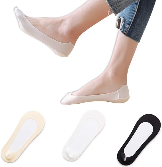 Amazon フットカバー レディースソックス 人気靴下 浅履きソックス 3足セット 脱げない 滑り止め フォーマルタイプ 靴下 パンプス用靴下 おしゃれ オフィス 吸汗速乾 抗菌防臭 裁断可能 夏 22cm 25cm対応 肌色 フットカバー スニーカーソックス 通販