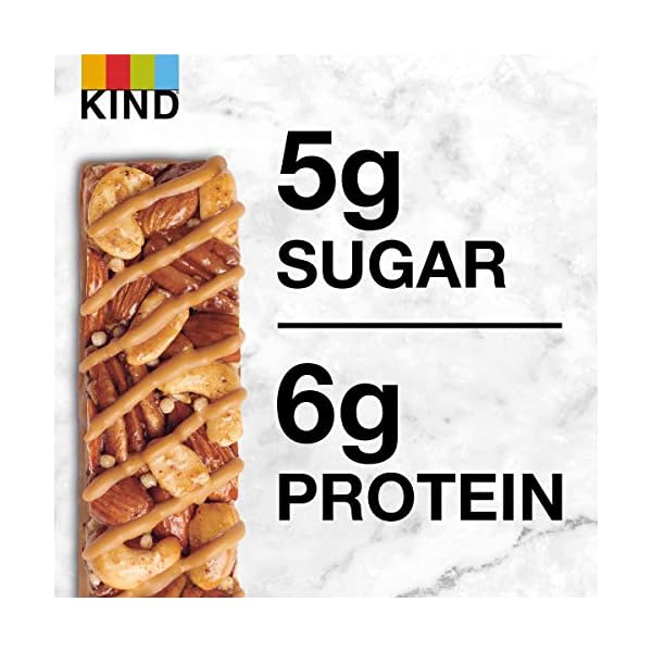 KIND Bars, Caramel Almond & Sea Salt, Healthy Snacks, Gluten Free, Low