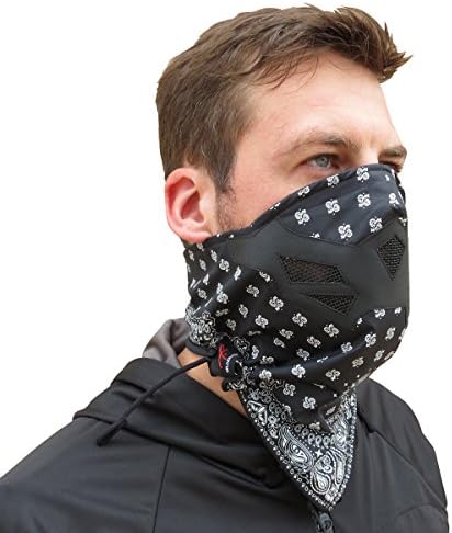 Grace Folly Half Face Mask for Cold Winter Weather. Use this Half Balaclava for Snowboarding, Ski, Motorcycle. (Many Colors)