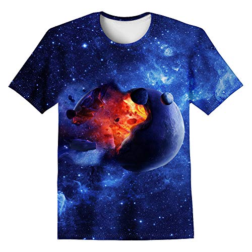 Image of LAIDIPAS Boys Girls 3D Graphic T-Shirt Short Sleeve Tops Tees 6-16 Years